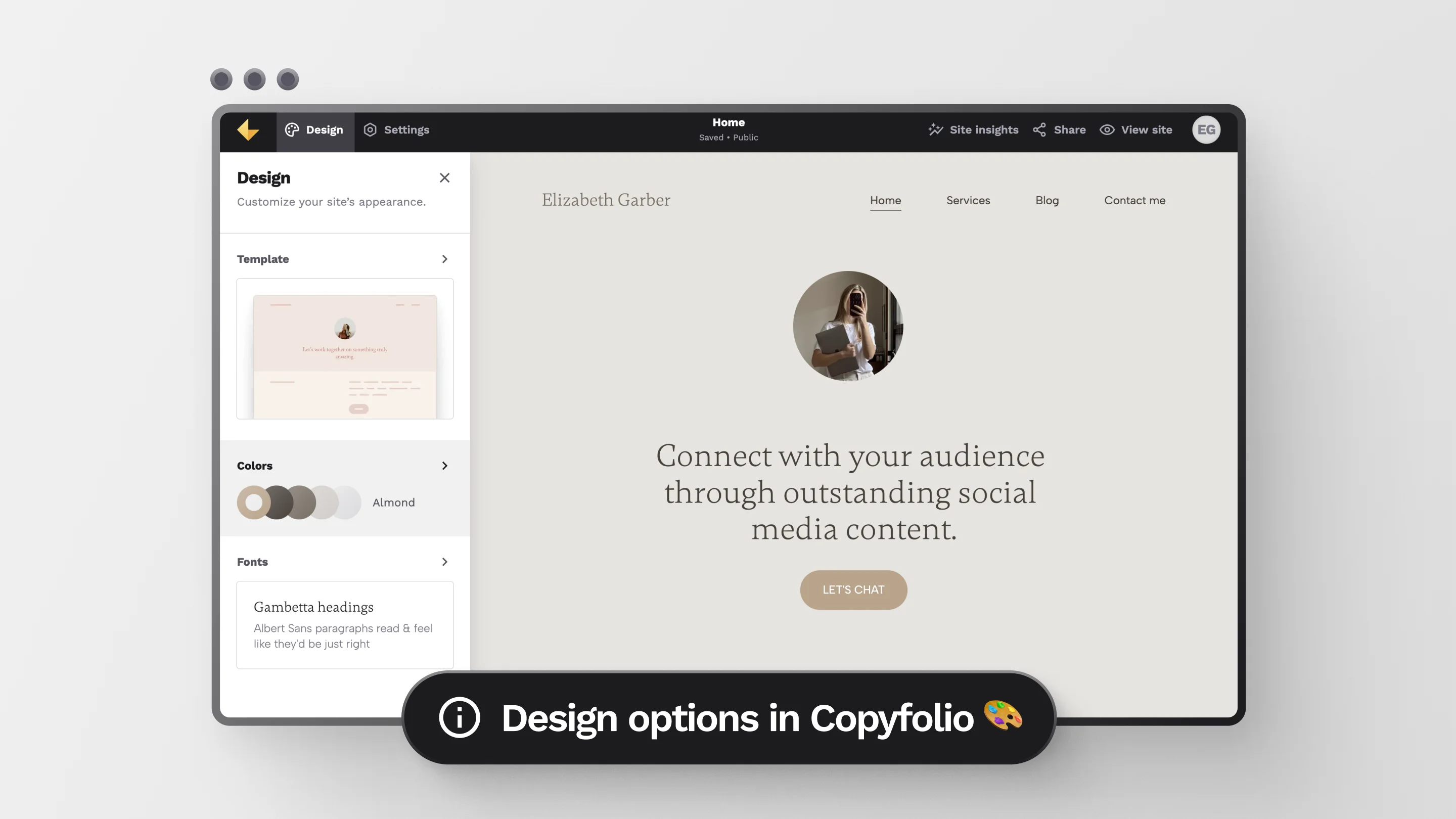 Cover for post Design Options in Copyfolio: Global Settings, Layouts & More