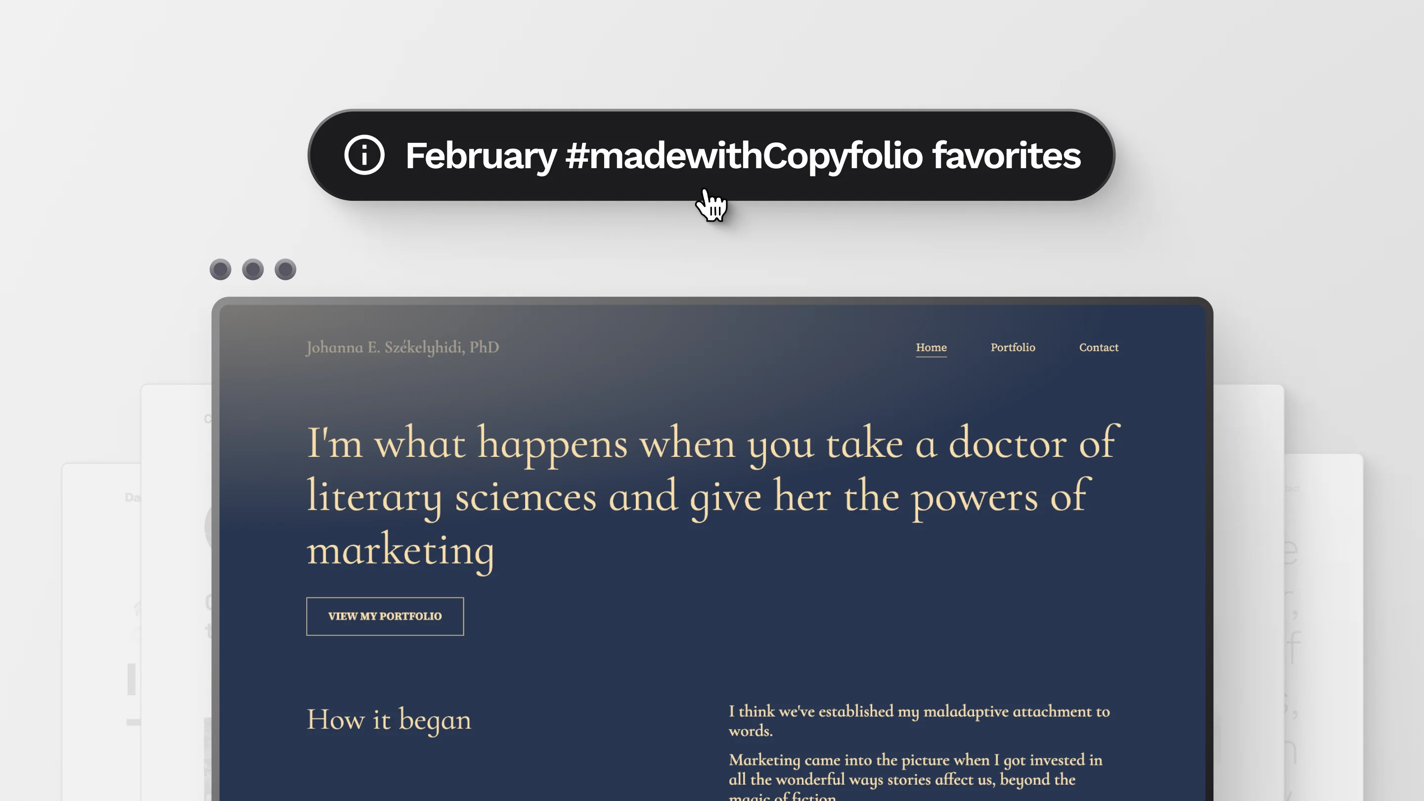 Cover for post #madewithCopyfolio: 2024 February favorites