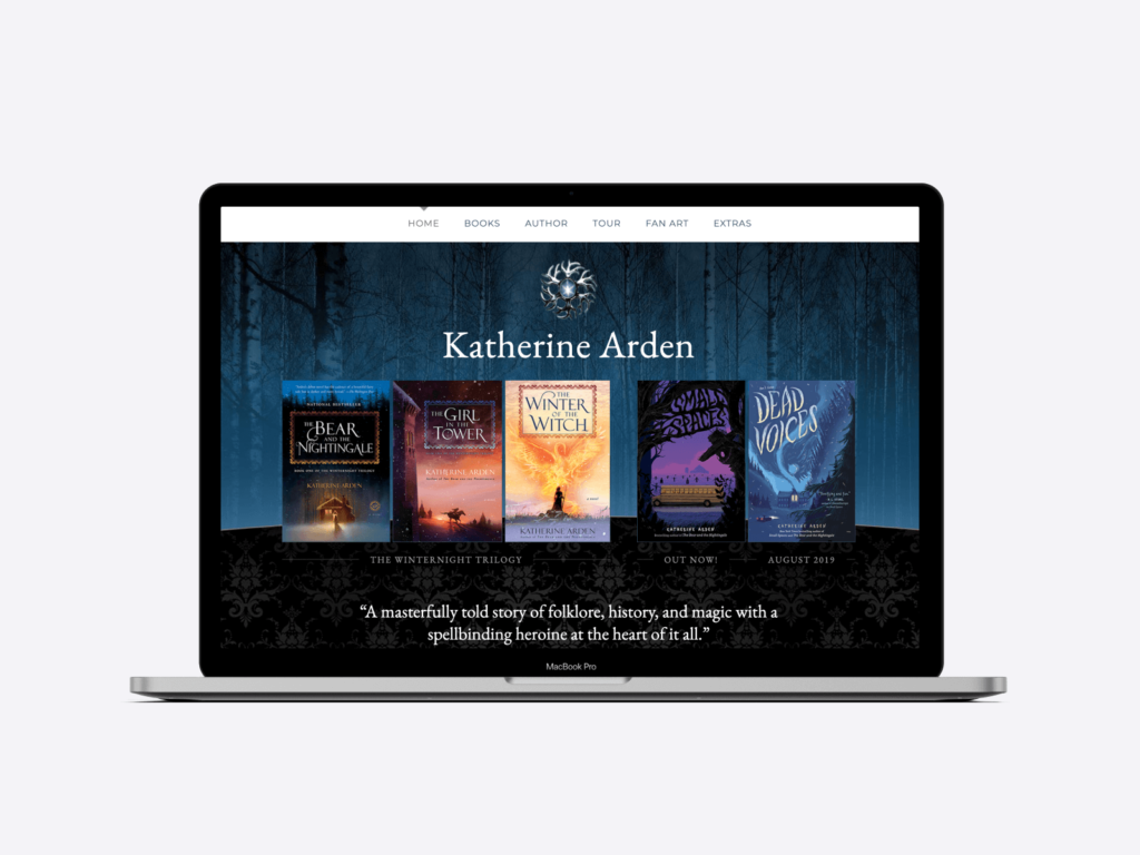 website of bestselling author katherine arden
