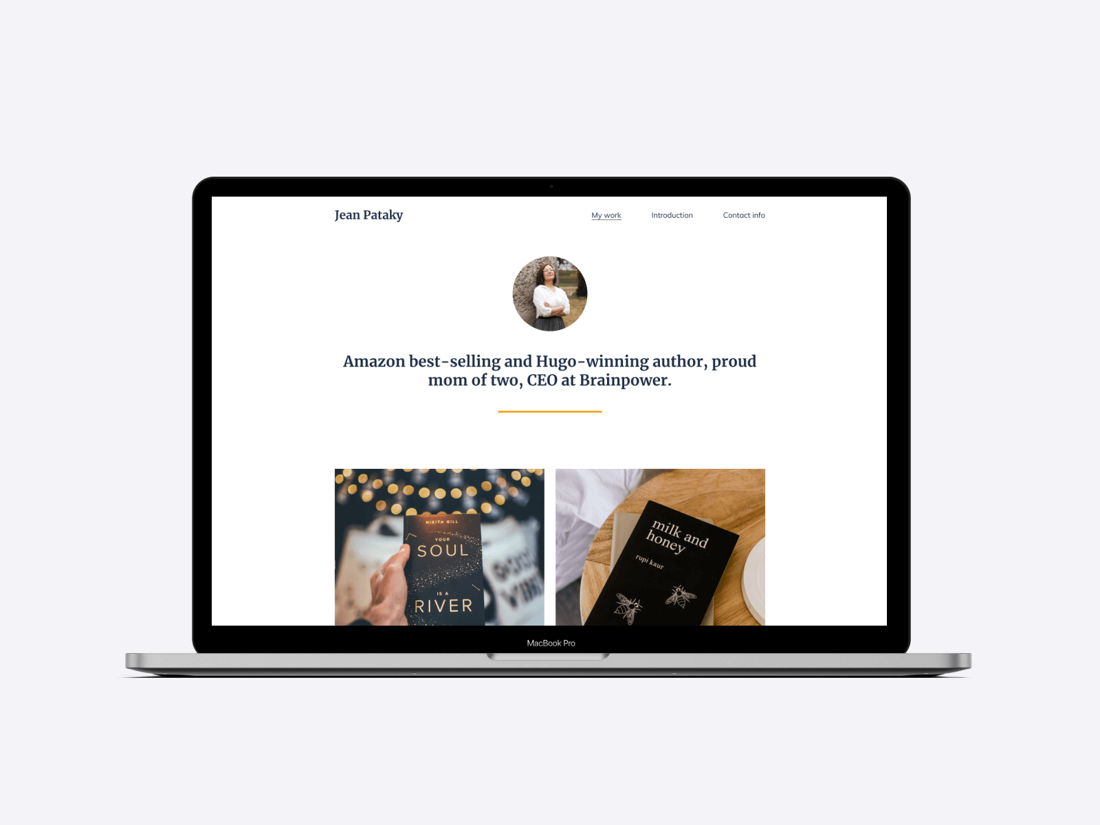 Cover for post The Ultimate Author Website Template (Free & Responsive)