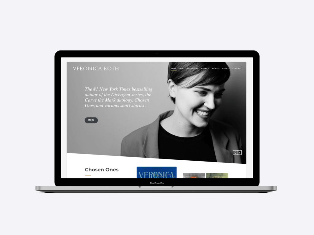 The website of Veronica Roth author.